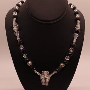 Beaded Necklace ( HANDMADE )